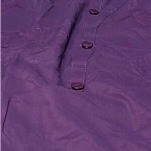 Purple Button-Up Shirt